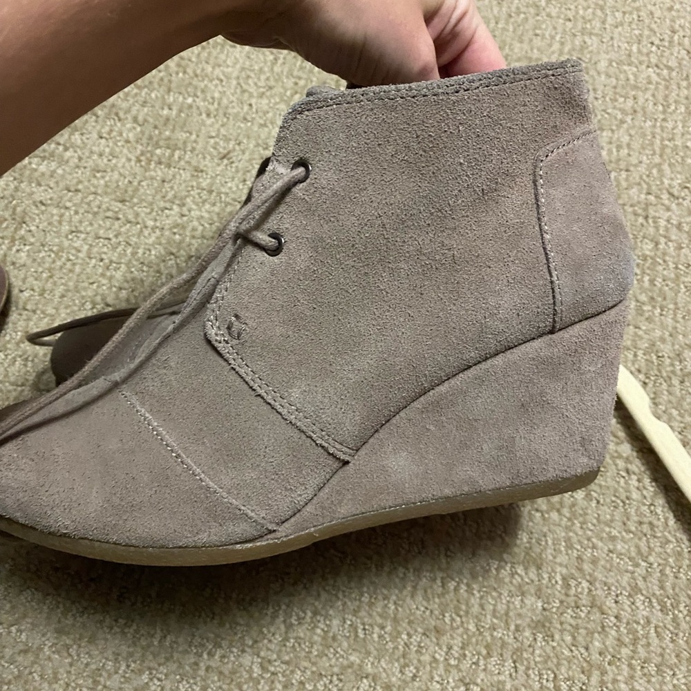 Heeled Toms Bootie